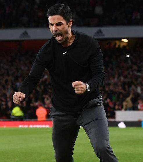 阿尔特塔:马丁萨卡成长惊人 不打算提出夺冠目标